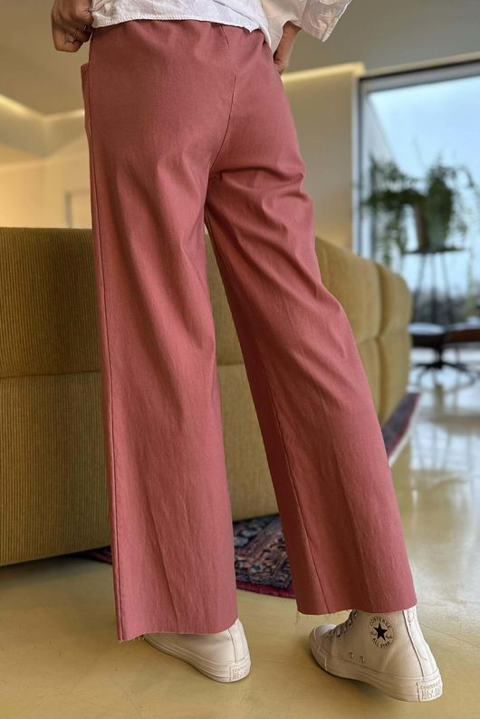 Luxury Raw Kick Magic Trouser Indian Red ~